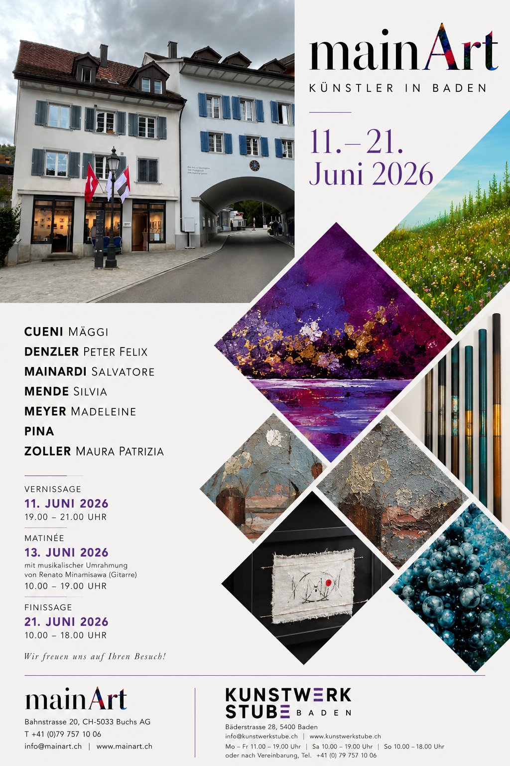 mainArt – Künstler in Baden, 11.–21. Juni 2026